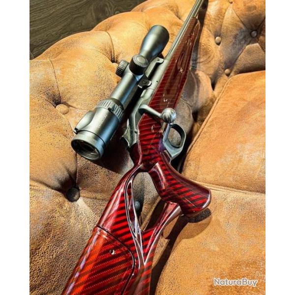 Sublime ! BLASER R8 RED CARBONE CUSTOM