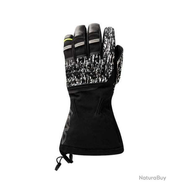 Gants chauffants 7.0 Finger Cap Unisexe. LENZ Noir