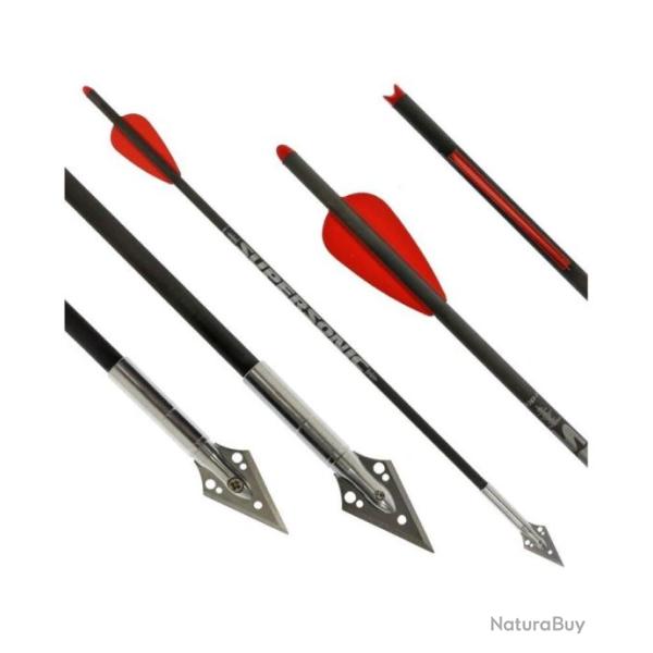 FL�CHES DE CHASSE X-BOW FMA SUPERSONIC PROHUNT PACK - 10 PIECES