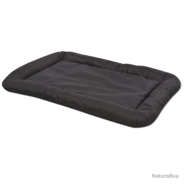 Matelas lit panier pour chiens animaux de compagnie taille M 55 x 35 cm noir 02_0001600