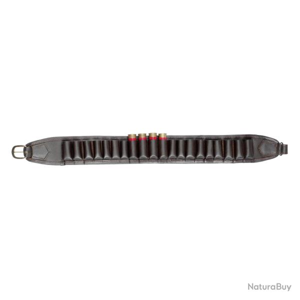 Cartouchi�re en cuir de boeuf pleine fleur calibres 12