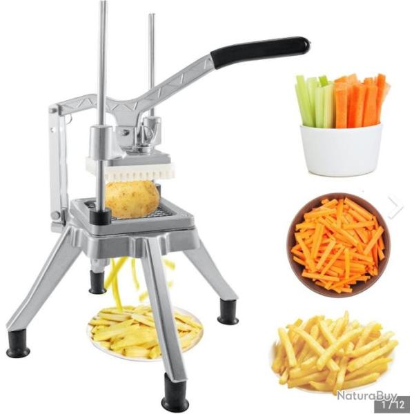 Coupe-Frites Machine PRO pour Couper des L�gumes/des Fruits (PORT OFFERT)