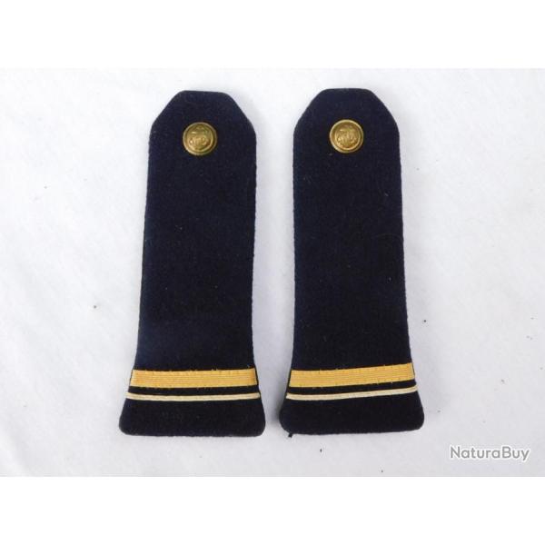 ANCIENNES EPAULETTES MARINE NATIONALE - PREMIER MAITRE
