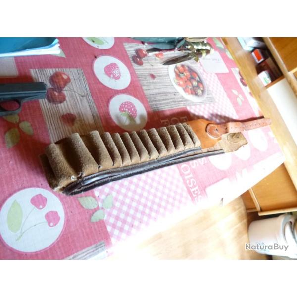 CEINTURE CARTOUCHIERES DE CHASSE