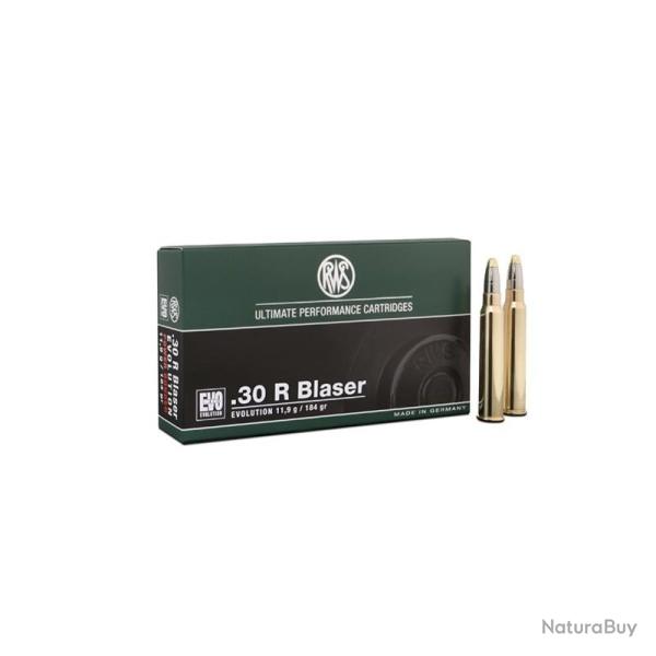 BALLES RWS CALIBRE 30 R BLASER EVO 11.9G