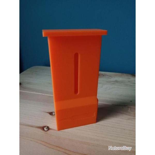 Speedloader orange pour carabine ISSC P.A.R en Calibre 222 Rem