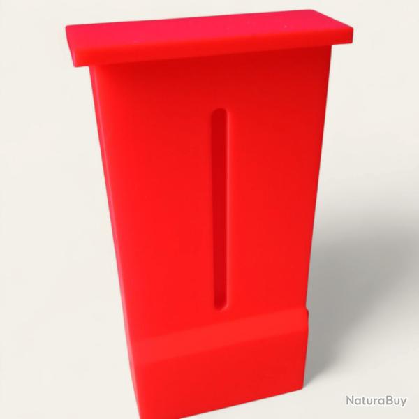 Speedloader rouge pour carabine TROY en Calibre 222 Rem