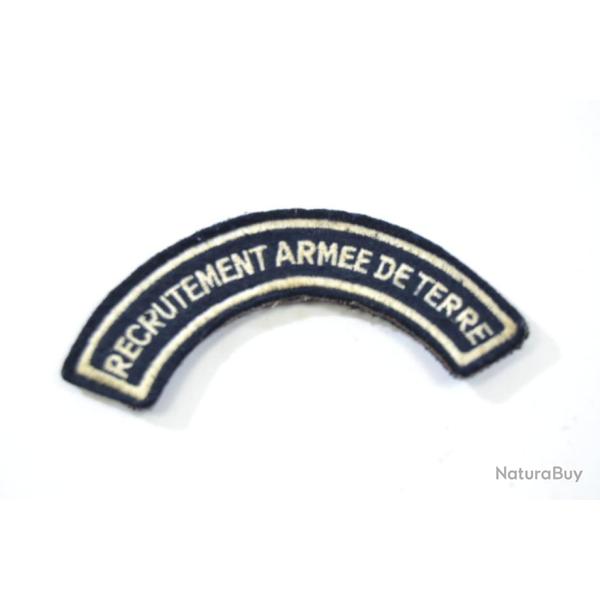 Patch Arm�e Fran�aise RECRUTEMENT ARMEE DE TERRE