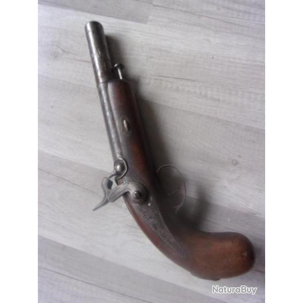 pistolet � percussion canon d�vissable