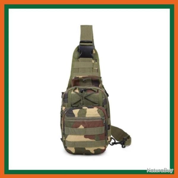 Sac � dos et poitrine tactique - Camouflage - Livraison gratuite et rapide