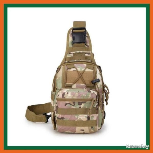 Sac � dos et poitrine tactique - Camouflage #3 - Livraison gratuite et rapide
