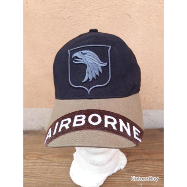 CASQUETTE TYPE BASEBALL 101 EME AIRBORNE,MODELE 2