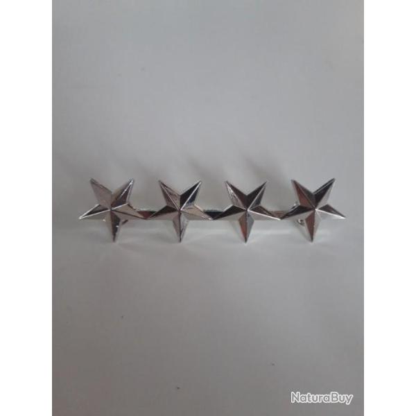 INSIGNE METAL DE GENERAL U.S. QUATRE ETOILES