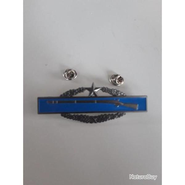 INSIGNE METAL DU COMBAT INFANTRY BADGE,UNE ETOILE