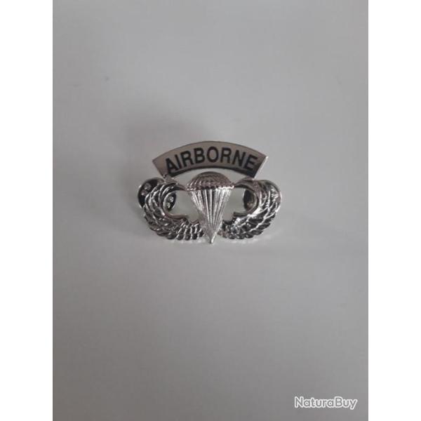 INSIGNE METAL TYPE AIRBORNE PARA