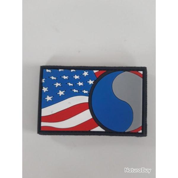 PATCH PVC 3D "29 TH INFANTRYDIVISION/DRAPEAU U.S."