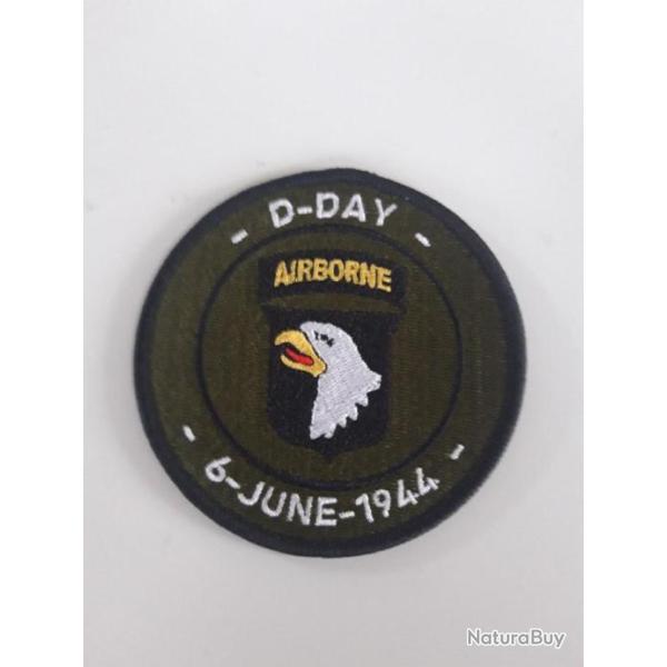 PATCH TISSU "D-DAY 101 EME AIRBORNE"