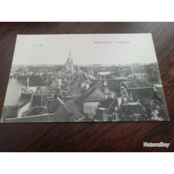 CP  dpt  45 MONTARGIS  VUE GENERALE  I