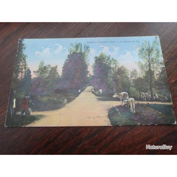 CP  dpt  45  BONNY SUR LOIRE