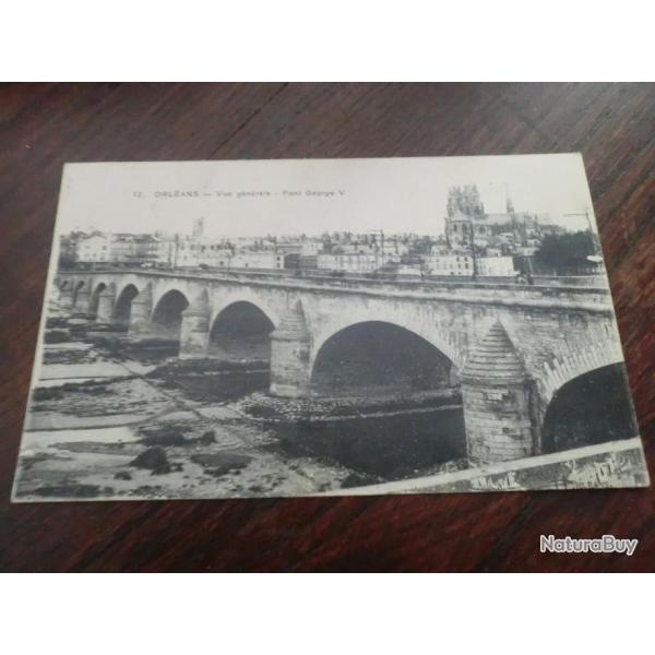 CP  dpt  45  ORLEANS  PONT GEORGES V