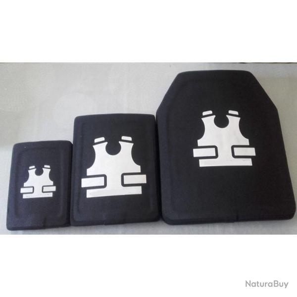 2 plaques pare balles lat�rales nij4 stand Alone 10X15CM