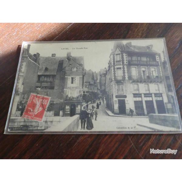 CP  dpt  53  LAVAL LA GRANDE RUE