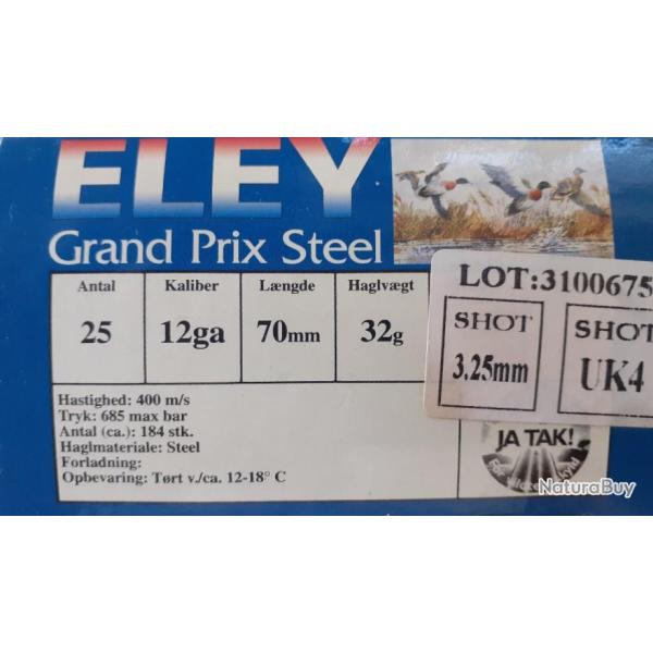 Cartouches Acier cal 12