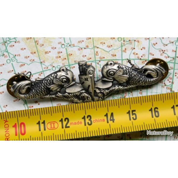 U.S. NAVY - SOUS MARINS - SUBMARINES - BREVET QUALIFICATION