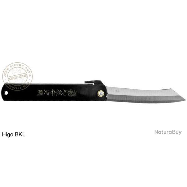 Couteau HIGONOKAMI - HIGO BK - Lame San Mai L