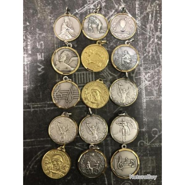 LOT MEDAILLE DIVERS