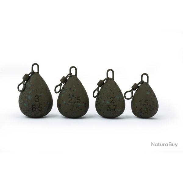 Plomb Camotex Pear Swivel Lead Fox 70