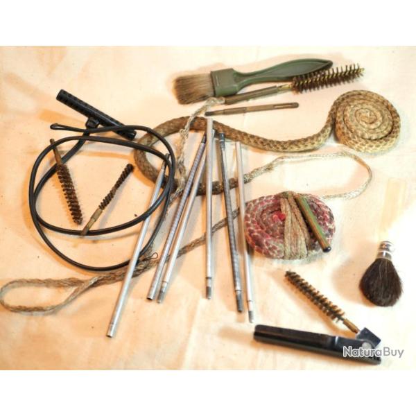 ARM�E FRAN�AISE ann�es 50/60 lot arm�e fran�aise entretien armes diverses  Pour l'�tat, voir les pho