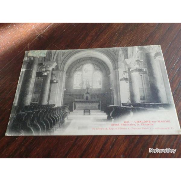 CP  dpt  51  CHALONS SUR MARNE GRAND SIMINAIRE