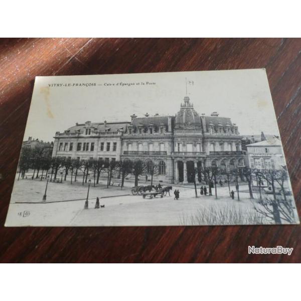 CP  dpt  51 VITRY LE FRANCOIS  CAISSE D EPARGNE