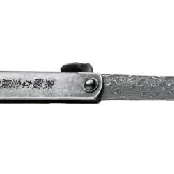 B&Ouml;KER - Couteau HIGONOKAMI - Lame Damass&eacute;e Acier