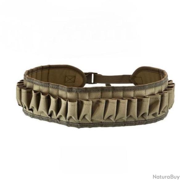 CEINTURE CARTOUCHI�RE CALIBRE 12 ET 20 KAKI JACK PYKE