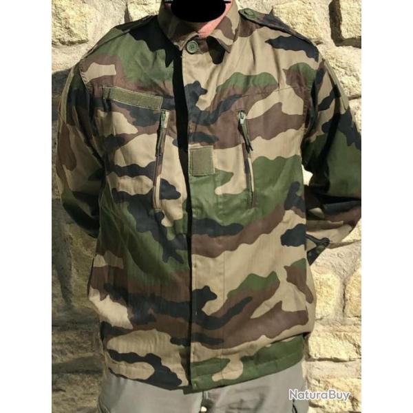 Veste Militaire l�g�re manche longue camouflage CE neuve T96L  (Taille M)