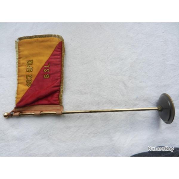 fanion de table bureau 43me BSL FORPAINU soutien logistique