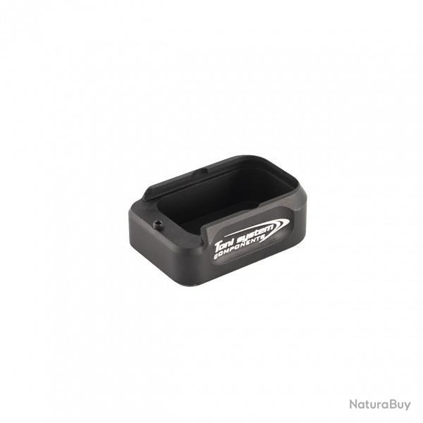 Pad +2 coups pour Glock 21 (pour bas de poigne) - Noir - TONI SYSTEM