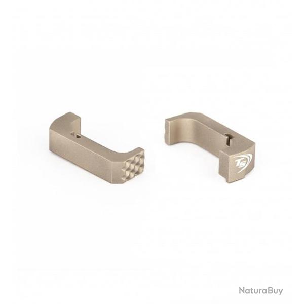 Bouton de dblocage chargeur interchangeable pour Glock 4e et 5e gnration - Sable - TONI SYSTEM