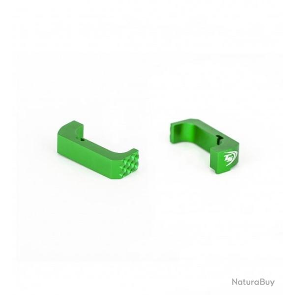 Bouton de d�blocage chargeur interchangeable pour Glock 4e et 5e g�n�ration - Vert - TONI SYSTEM