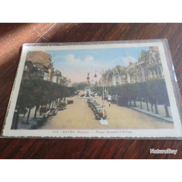 CP  dpt  51  REIMS  PLACE DROUET