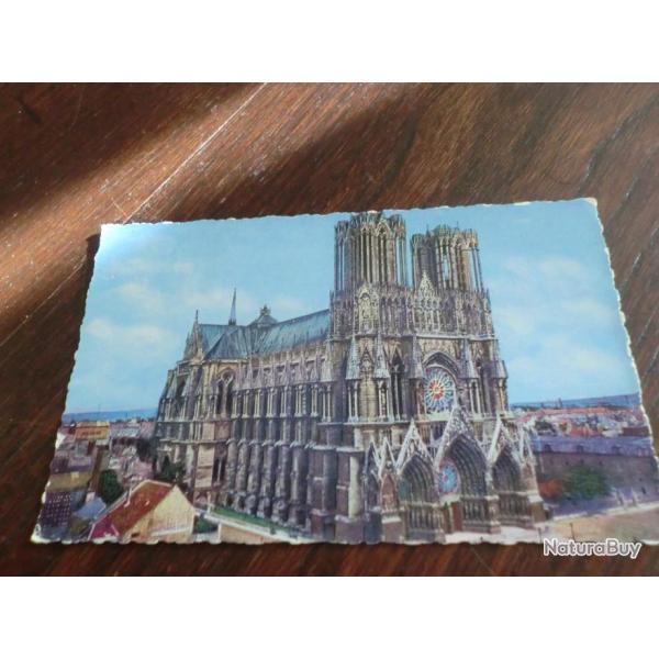 CP  dpt  51  REIMS  CATHEDRALE  BEFORE