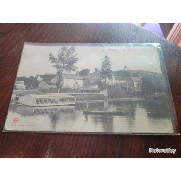 CP  dpt  51  FISMES  VUE SUR LA VESLE