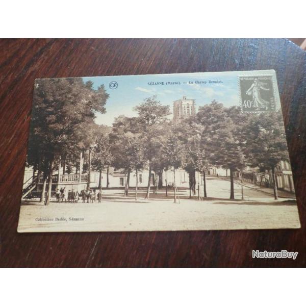 CP  dpt  51  SEZANNE  LE CHAMP BENOIST