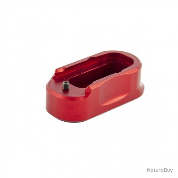 +1 extension de chargeur rond pour Glock 43 - Rouge - TONI SYSTEM