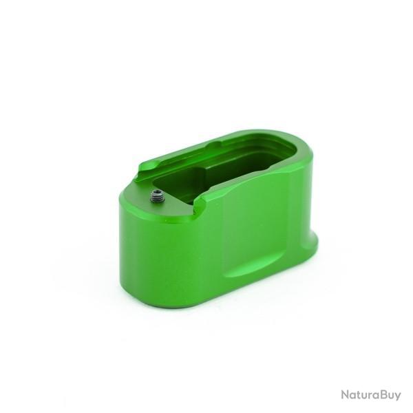 +2 extension de chargeur rond pour Glock 43 - Vert - TONI SYSTEM