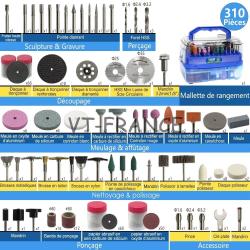 Ensemble d Accessoires pour Mini Perceuse Dremel-310pc 20260729082517