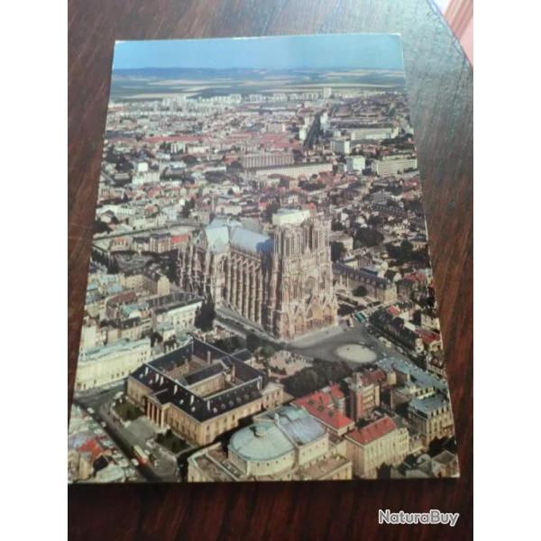 CP  dpt  51  REIMS  VUE AERIENNE