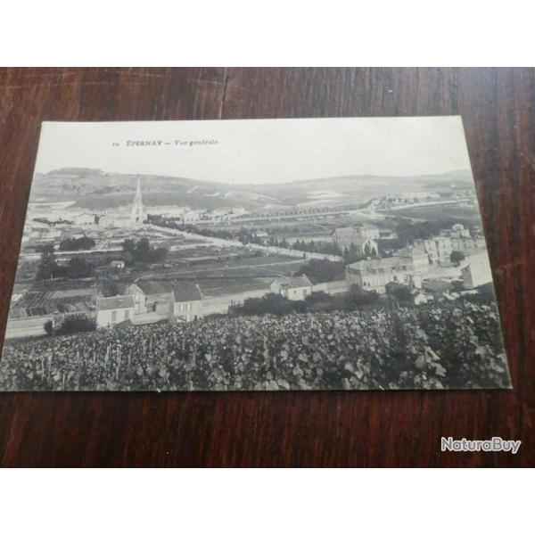 CP  dpt  51  EPERNAY   VUE GENERALE